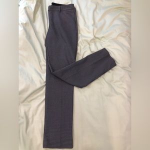 Express Columnist Pants in Black and White Grid Pattern